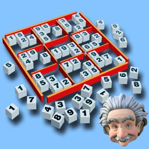 Cấu trúc bảng Sudoku 9x9 gồm 81 ô, chia thành 9 vùng 3x3 là dạng phổ biến nhất trong trò chơi Sudoku hiện nay.