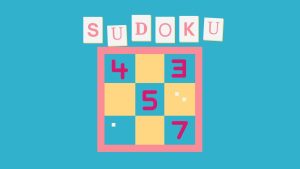 Bắt đầu giải Sudoku bằng cách quan sát các số đã cho và áp dụng phương pháp loại trừ để điền số chính xác.