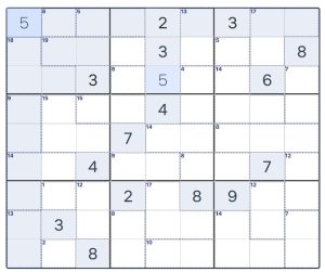 Học cách chơi sudoku killer hiệu quả
