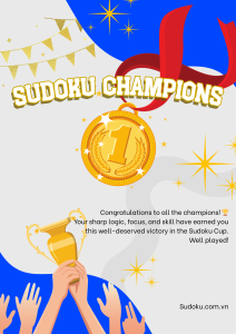 Có giải đấu Sudoku chuyên nghiệp không?